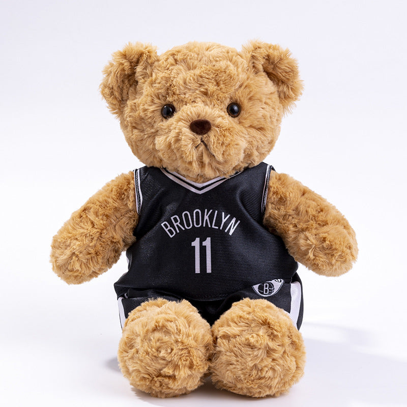 Wholesale Jersey Teddy Bear Dolls, Athlete Fan Event Gifts, Game Souvenirs, Dolls, Dropshipping