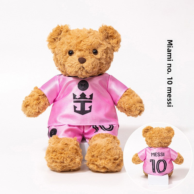 Wholesale Jersey Teddy Bear Dolls, Athlete Fan Event Gifts, Game Souvenirs, Dolls, Dropshipping