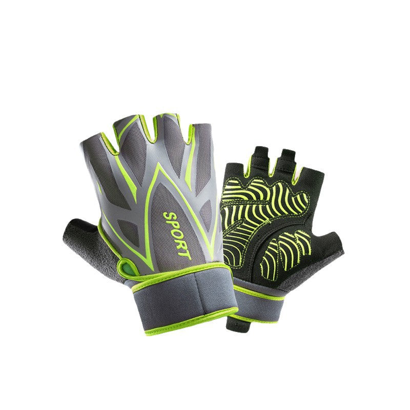 Wholesale Thin Half-Finger Fitness Gloves, Non-Slip, Wear-Resistant, Anti-Callus, Yoga, Spinning, and Equipment Training Gloves