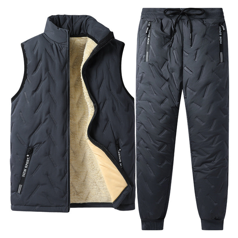 Wholesale warm three-piece set