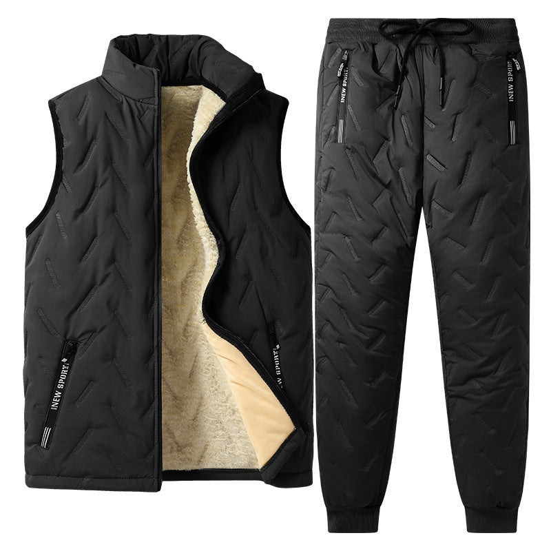 Wholesale warm three-piece set