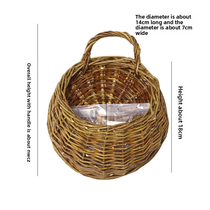 Wicker Planter Basket