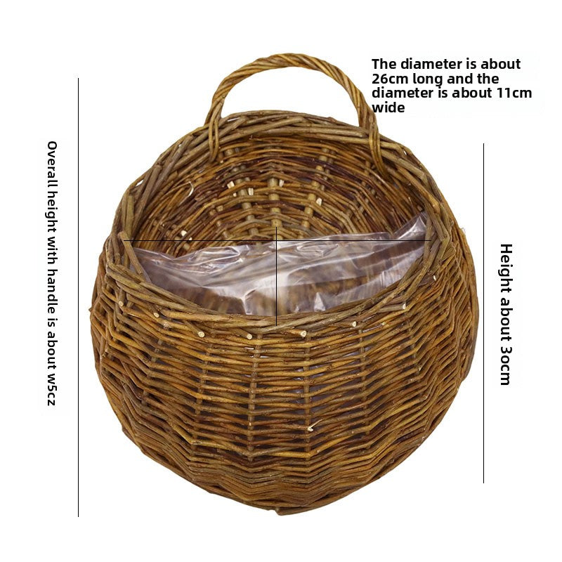 Wicker Planter Basket
