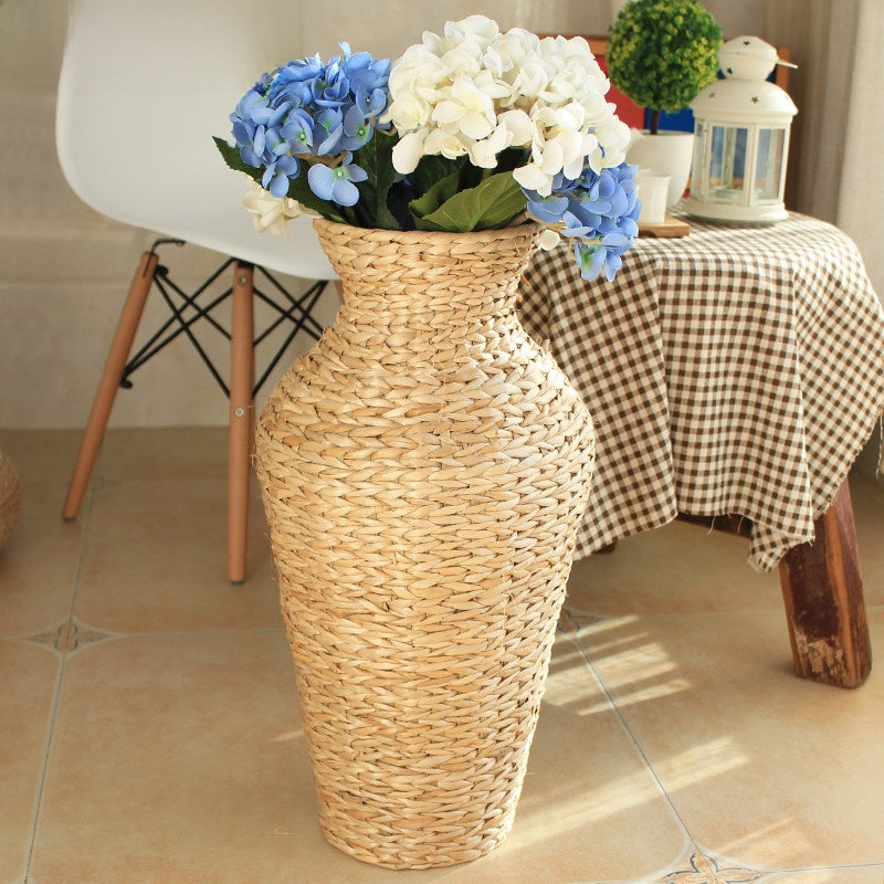 Wicker vase