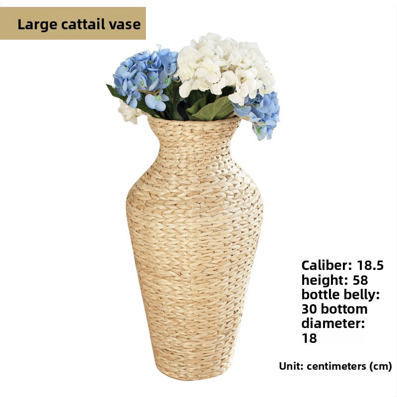 Wicker vase