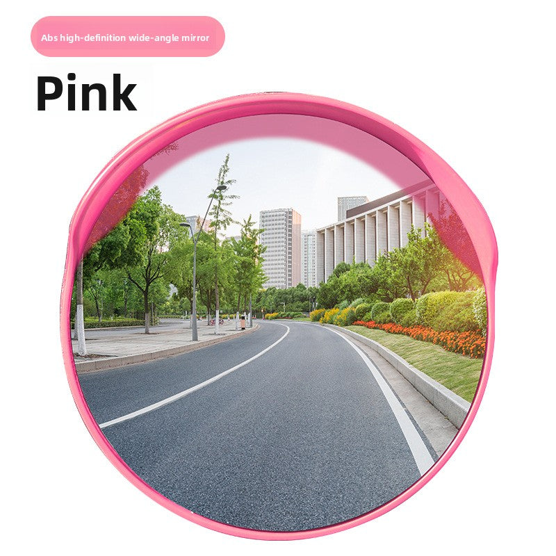 Wide-angle convex reflective mirror