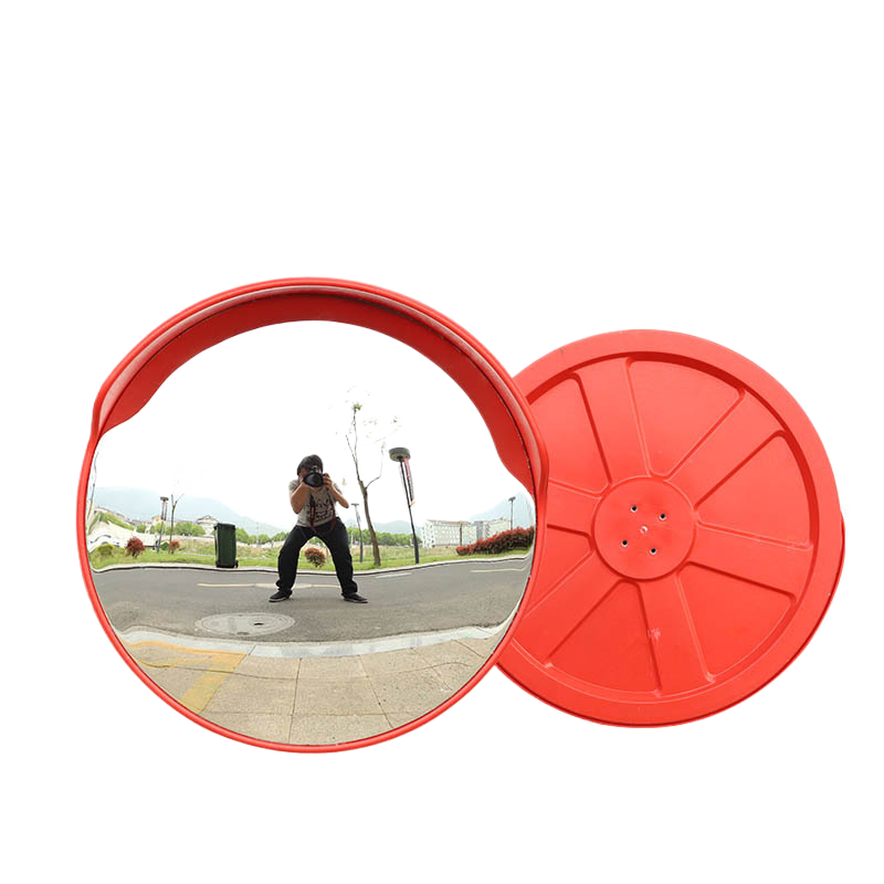 Wide-angle convex reflective mirror