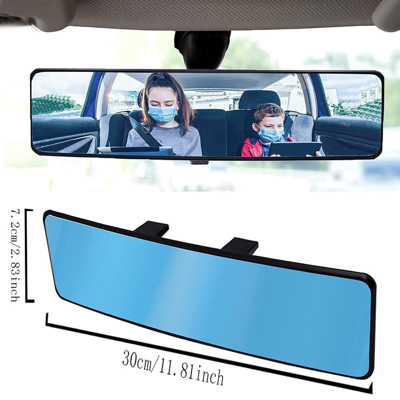 Wide-angle rearview mirror