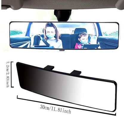 Wide-angle rearview mirror