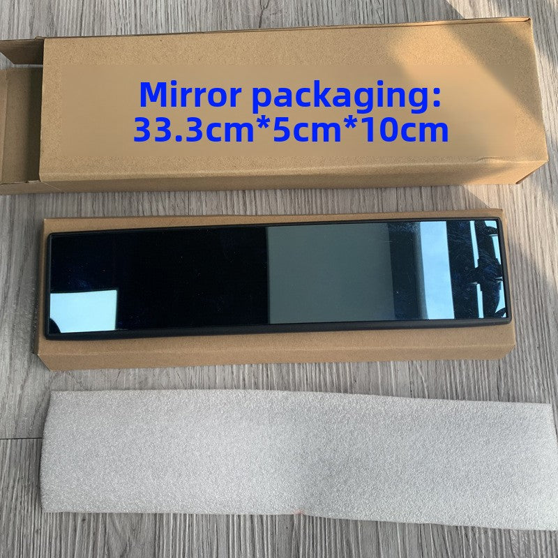 Wide-angle rearview mirror