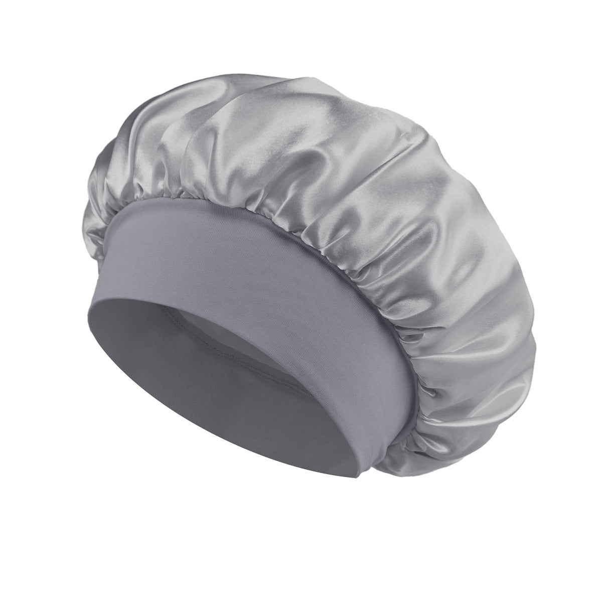 Wide Brim Satin Sleep Cap