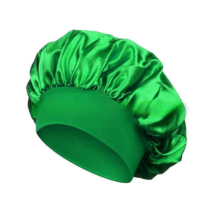Wide Brim Stretchy Hair Care Cap