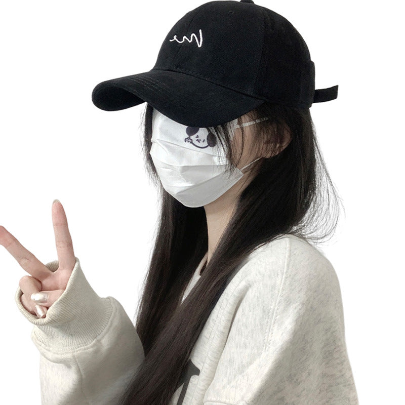 Wide-brimmed cap