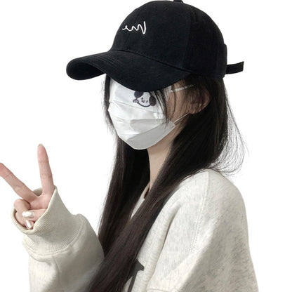 Wide-brimmed cap