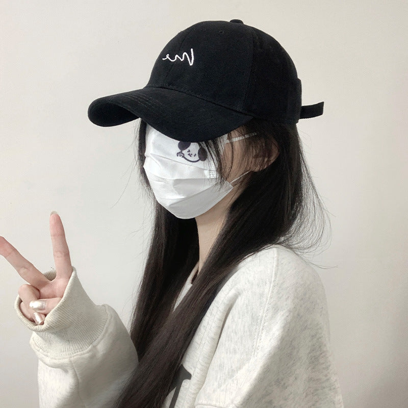 Wide-brimmed cap