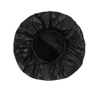 Wide-brimmed, high-elasticity headscarf/beauty cap