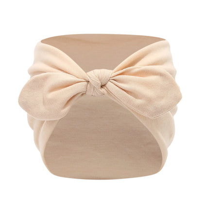 Wide-edge rabbit-ear hairband - solid color elastic yoga sports headband