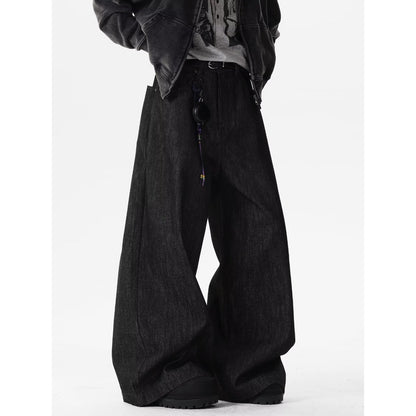 Wide Leg Denim Pants