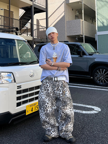 Wide-leg floor-length pants
