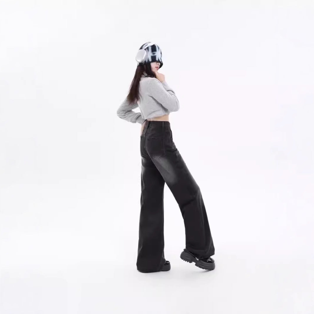 Wide-leg jeans