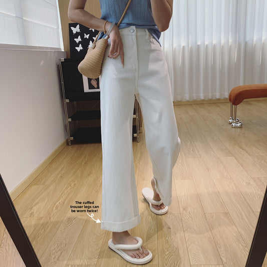 Wide-leg jeans