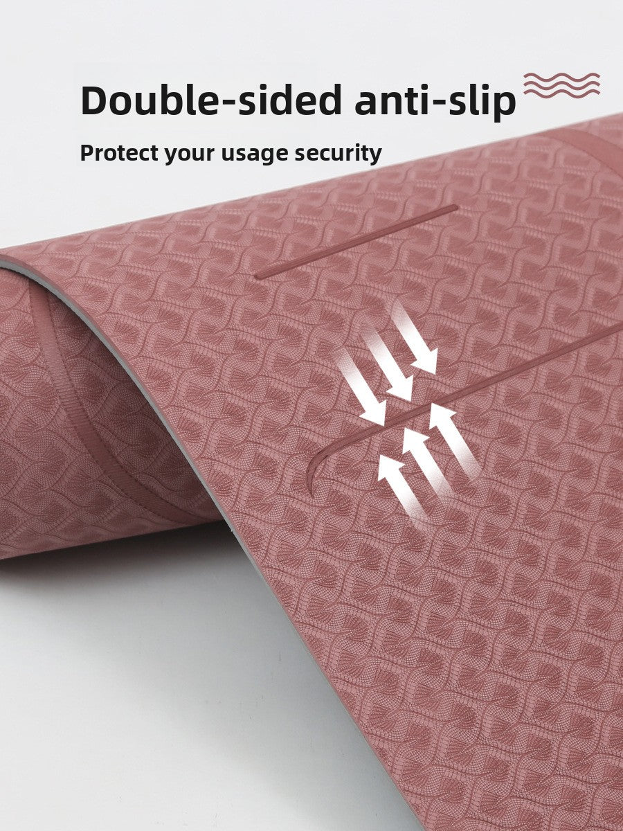 Widened TPE Yoga Fitness Mat