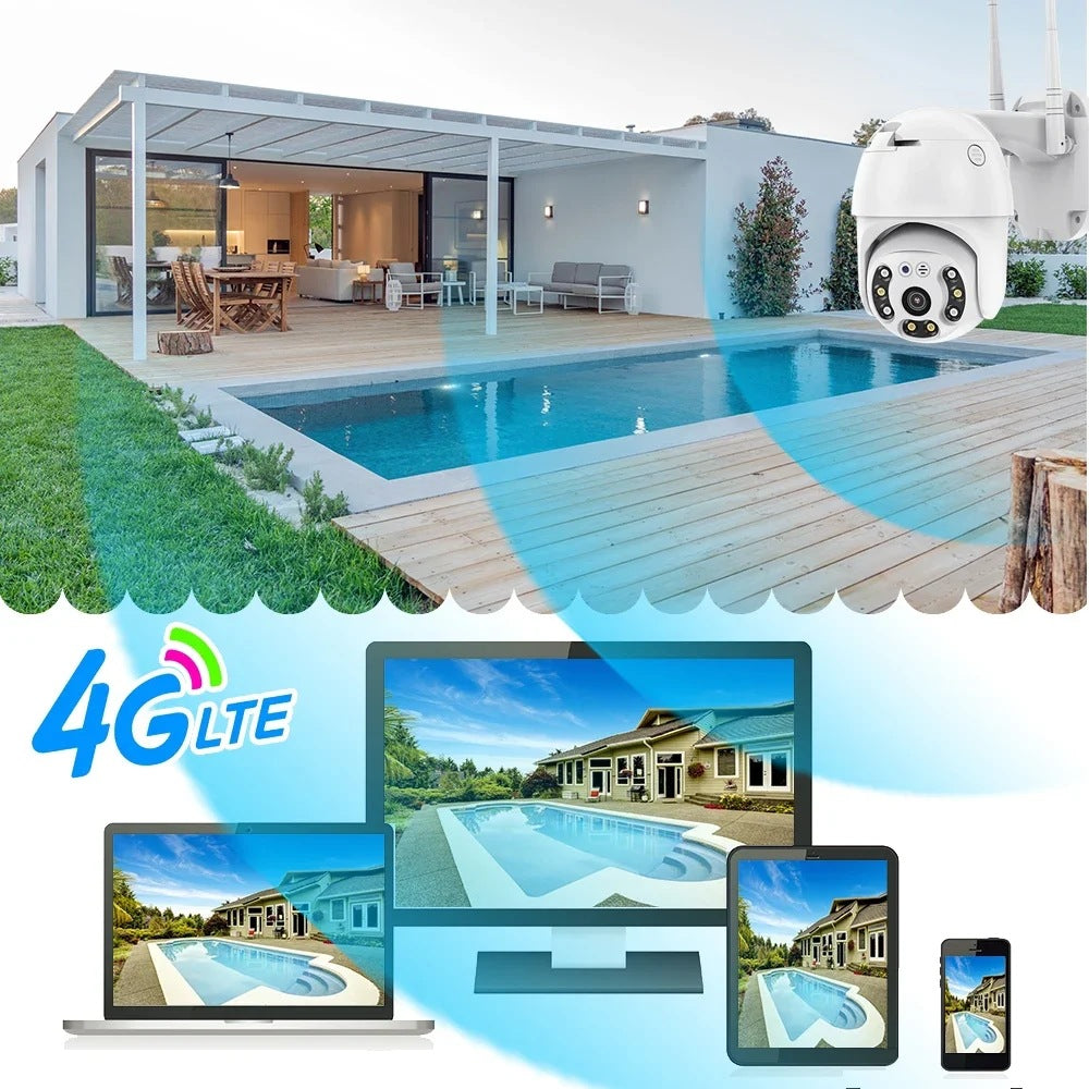 WiFi 4G Dome Security Camera