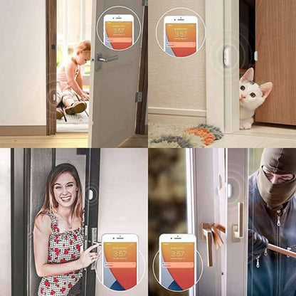 WiFi Door Window Magnetic Alarm Smart Home Compatible