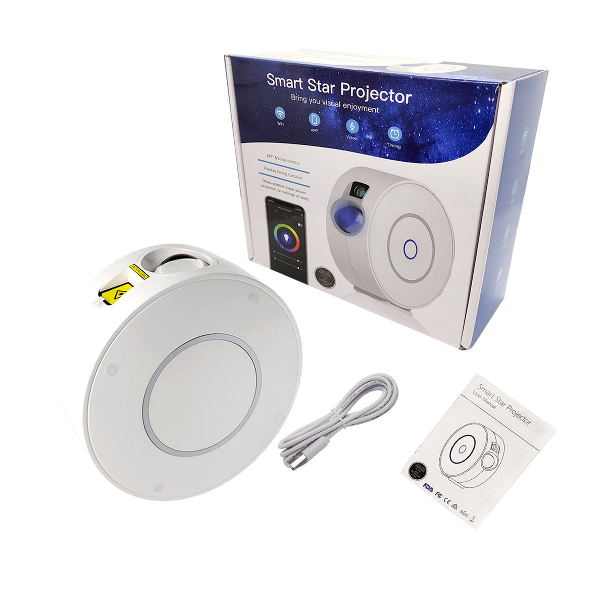 Wifi Laser Star Projection Lamp