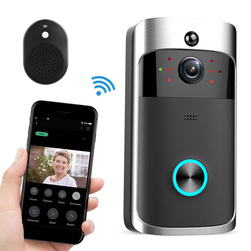 WiFi Smart Video Doorbell with Two-Way Talk