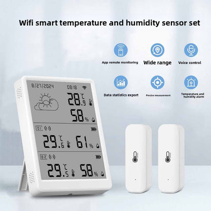WiFi Temperature Humidity Monitor with Smart Home Integration
