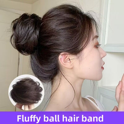 Wig Bun Hairpiece with Claw Clip