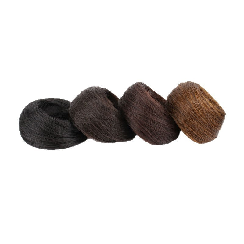 Wig Bun Hairpiece with Claw Clip