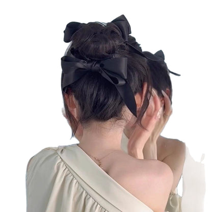 Wig, bun hairstyle, wig, female faux hair