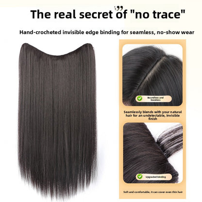Wig piece one piece