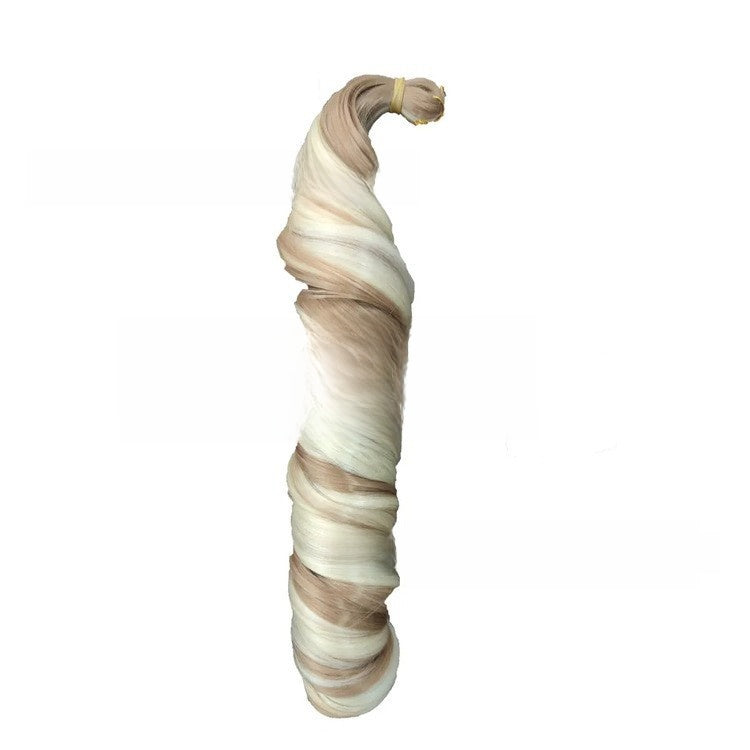 Wig with French Curls, Long Wavy Hair