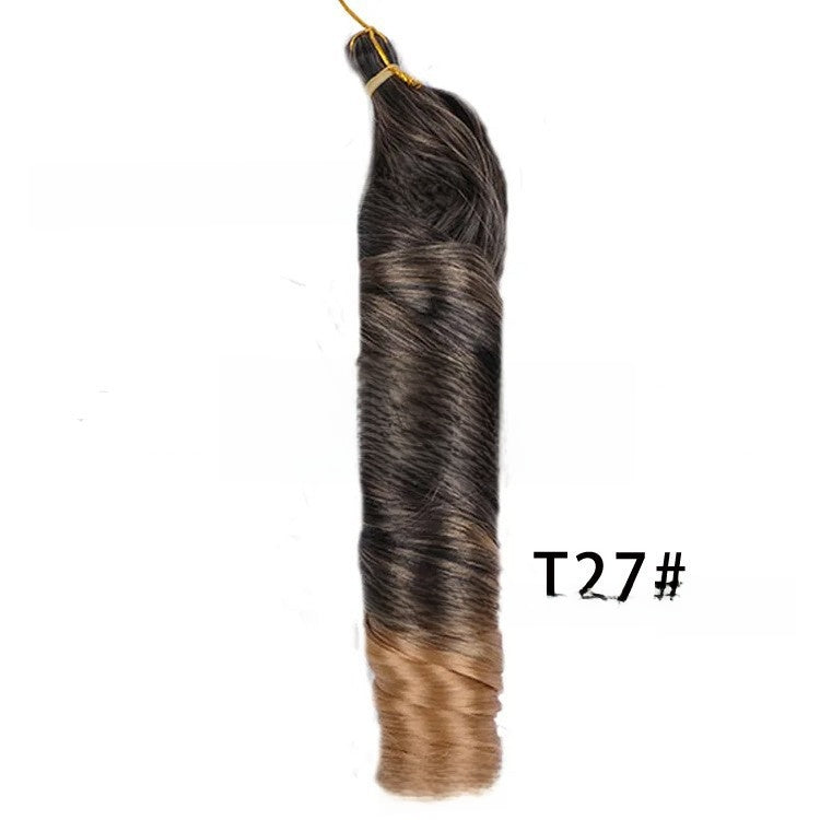 Wig with French Curls, Long Wavy Hair