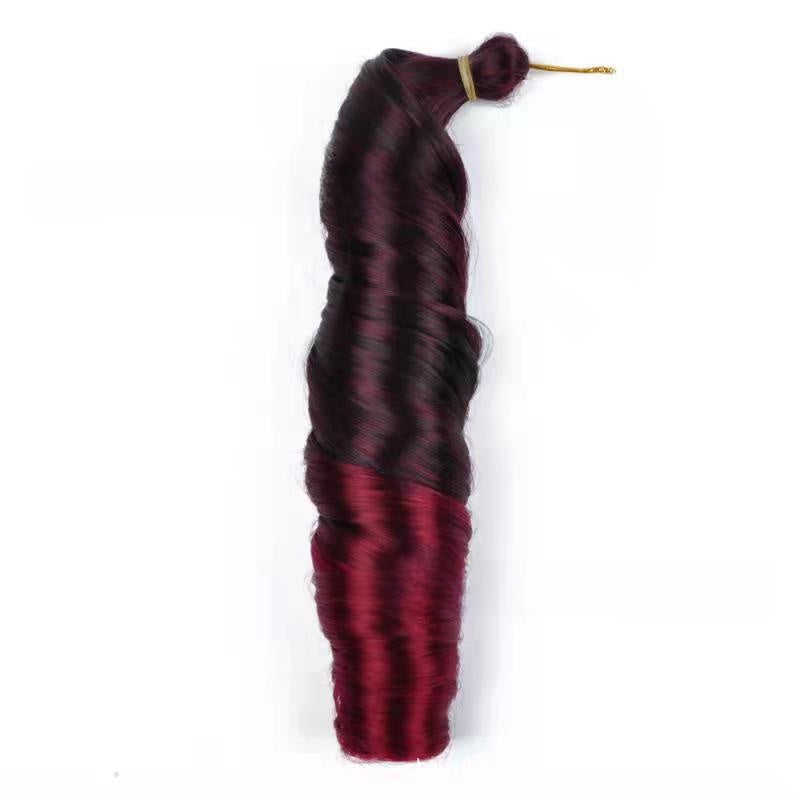 Wig with French Curls, Long Wavy Hair