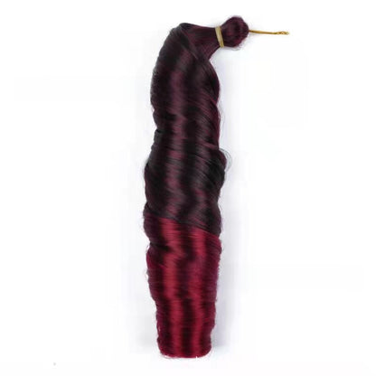 Wig with French Curls, Long Wavy Hair