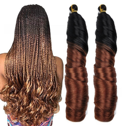Wig with French Curls, Long Wavy Hair