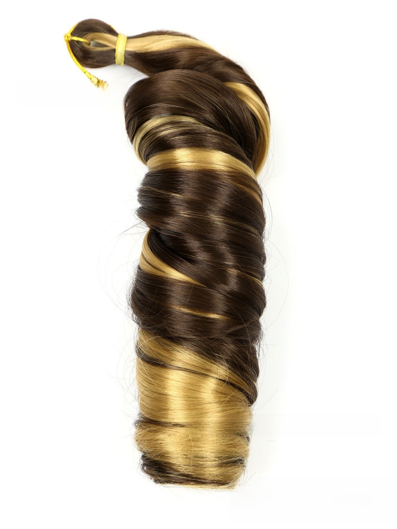Wig with French Curls, Long Wavy Hair