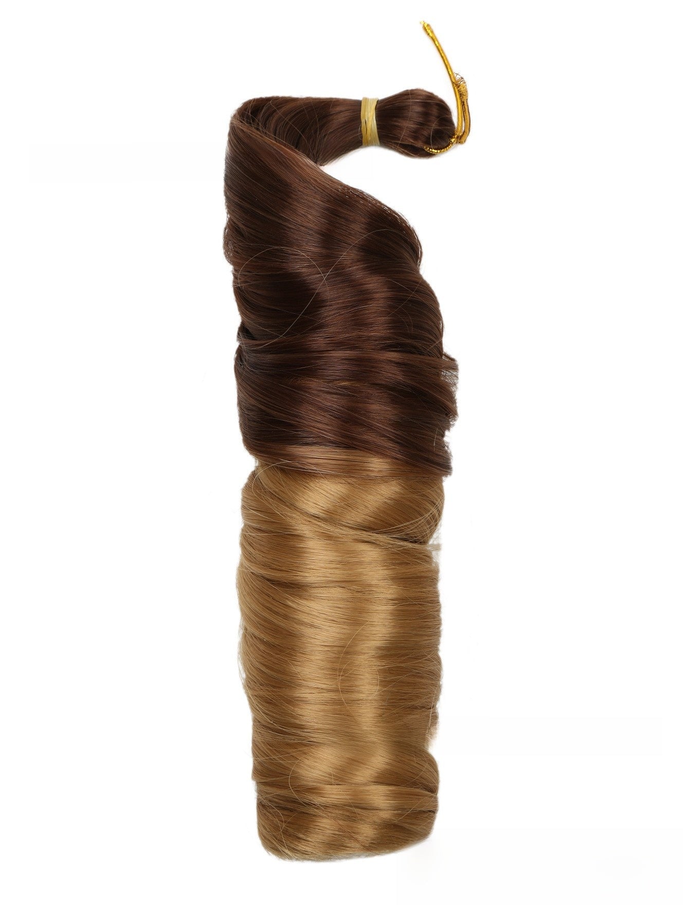 Wig with French Curls, Long Wavy Hair