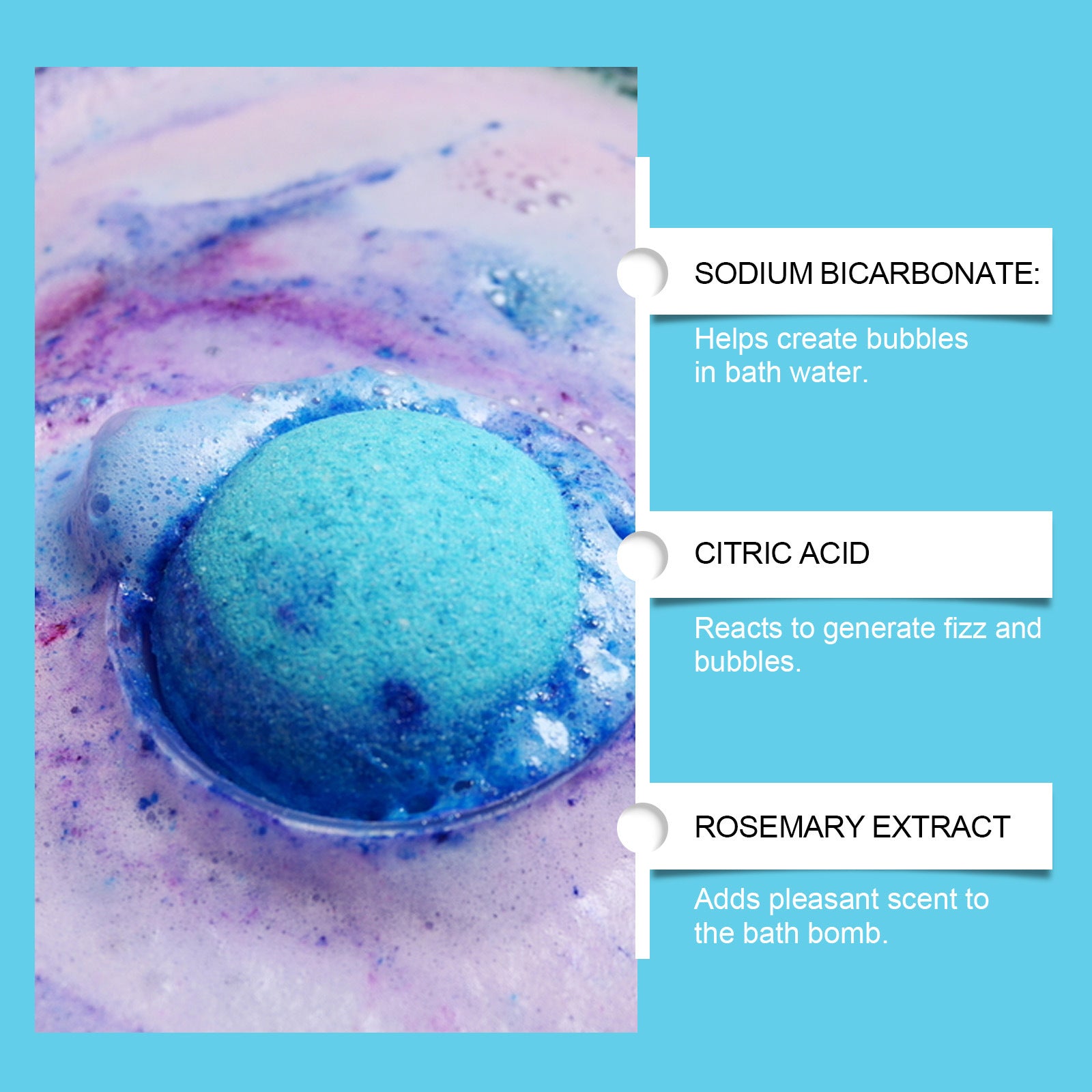 Wiieey Moisturizing Bubble Bath Balls