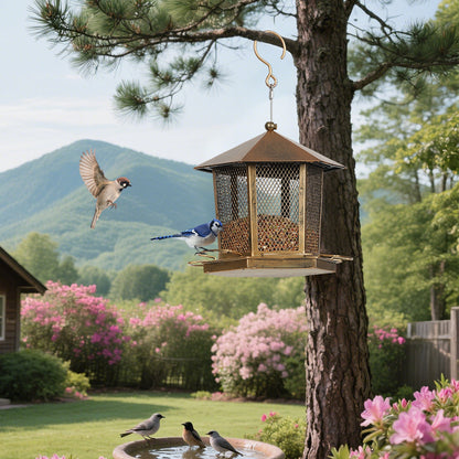 Wild Bird Feeder Outdoor Gazebo Bird Feeder