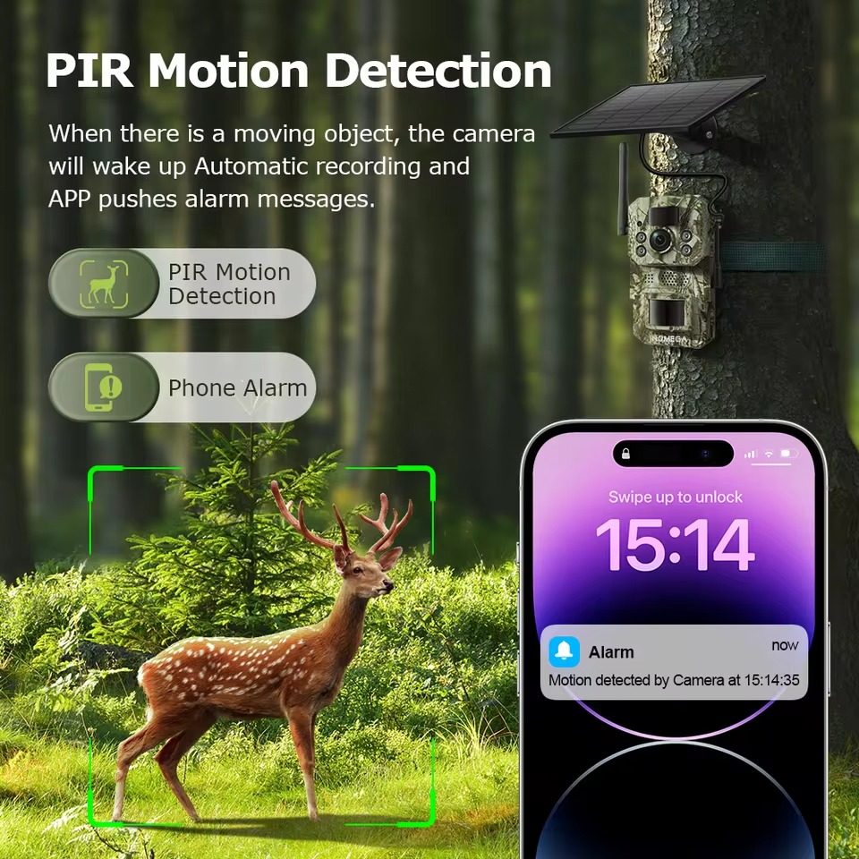 Wildlife Trail Camera with Night Vision