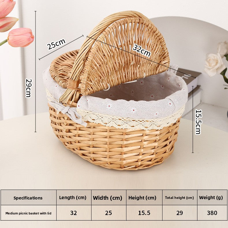 Willow Picnic Basket
