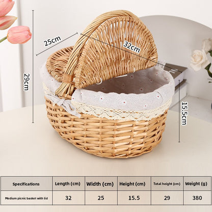 Willow Picnic Basket