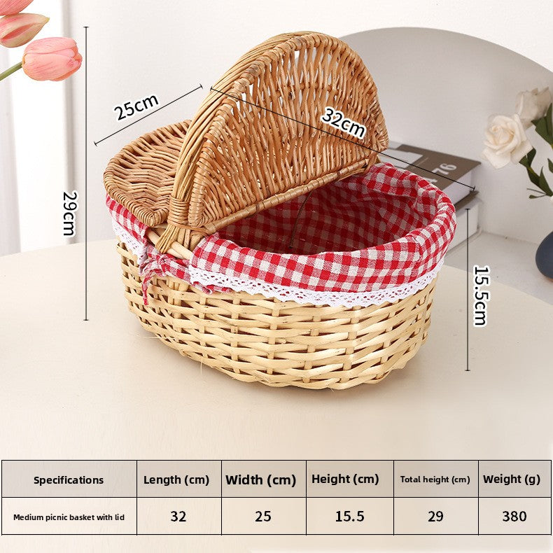 Willow Picnic Basket