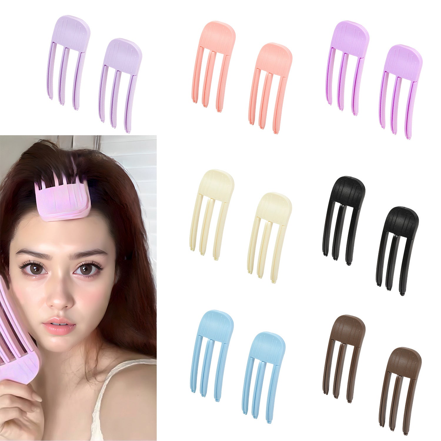Wind Plastic Hair Root Comb for Volume and Lift