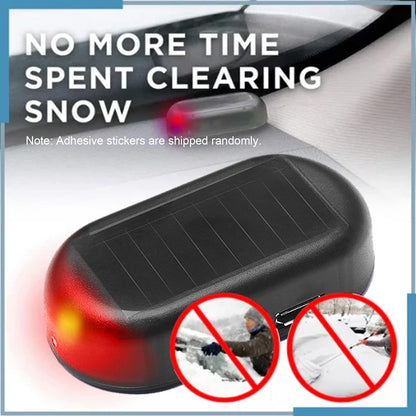 Window glass anti-freezing device